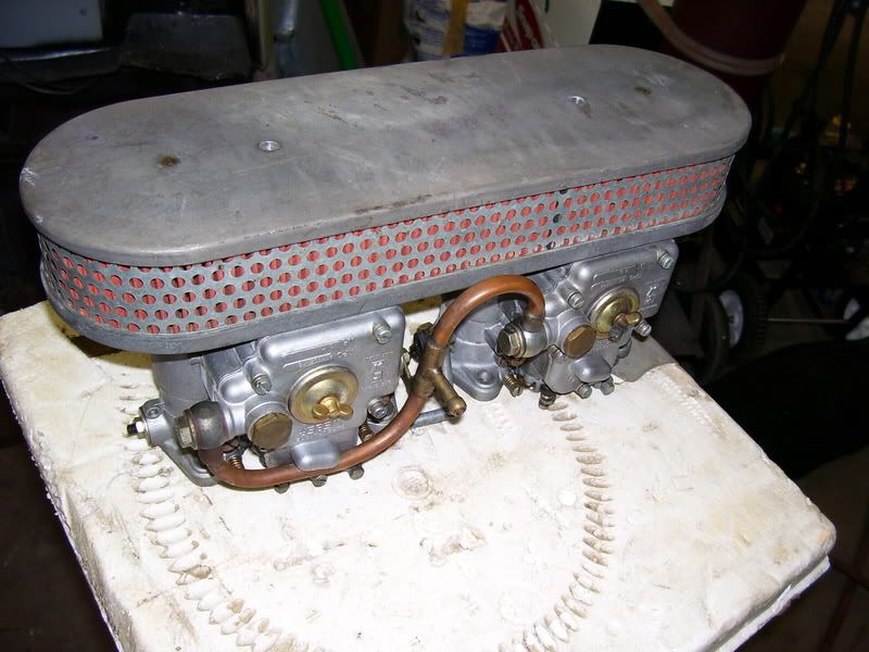 F.S. 2 dual weber side draft carbs new