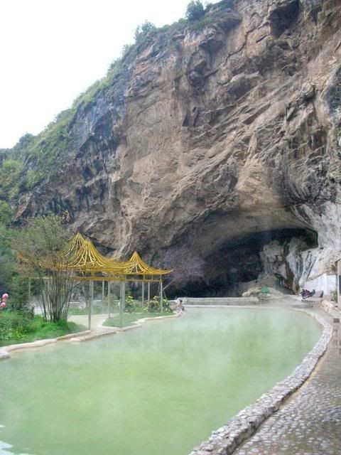 Hot Springs outside Zhongdian