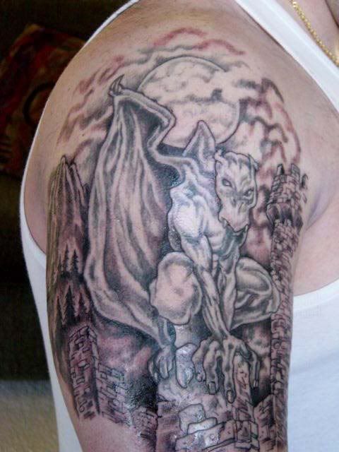 Many people use gargoyle tattoos for this reason; as a sort of phylactery