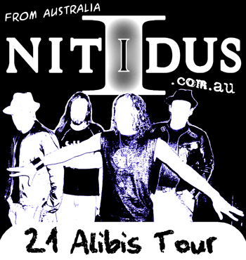 21 Alibis Tour poster