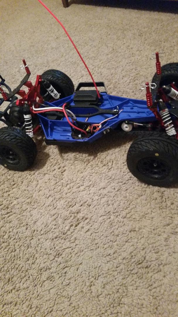 traxxas slash 4x4 setup