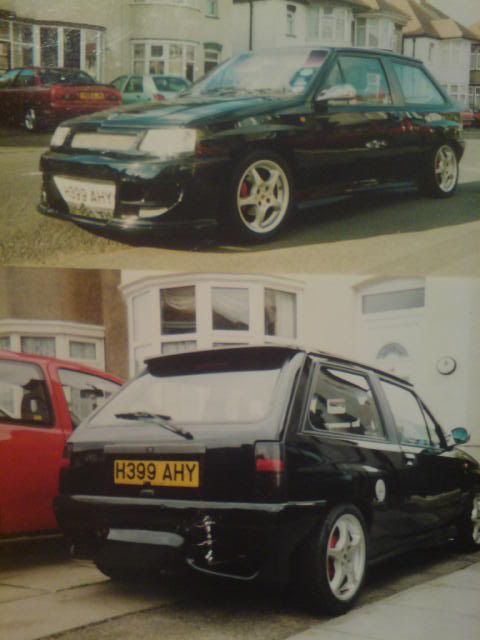  fiat uno 60S then i passed my test Nova 12 Nova 14SR Wrote her off