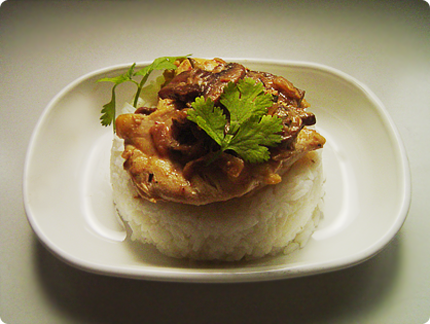 Chicken in Mushroom sauce
