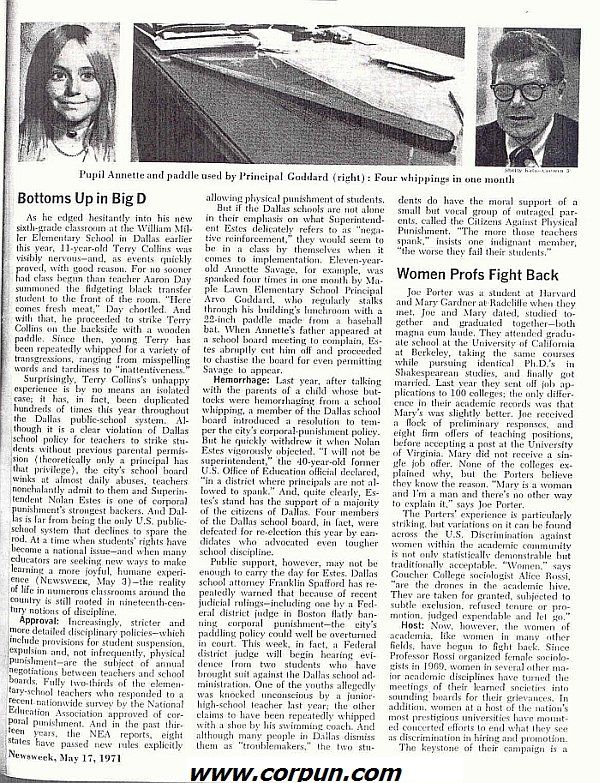 Press cutting -- CLICK TO ENLARGE -- Image will open in a new window