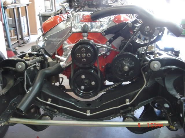 454 Belt and Pully location and routing 1973 - CorvetteForum