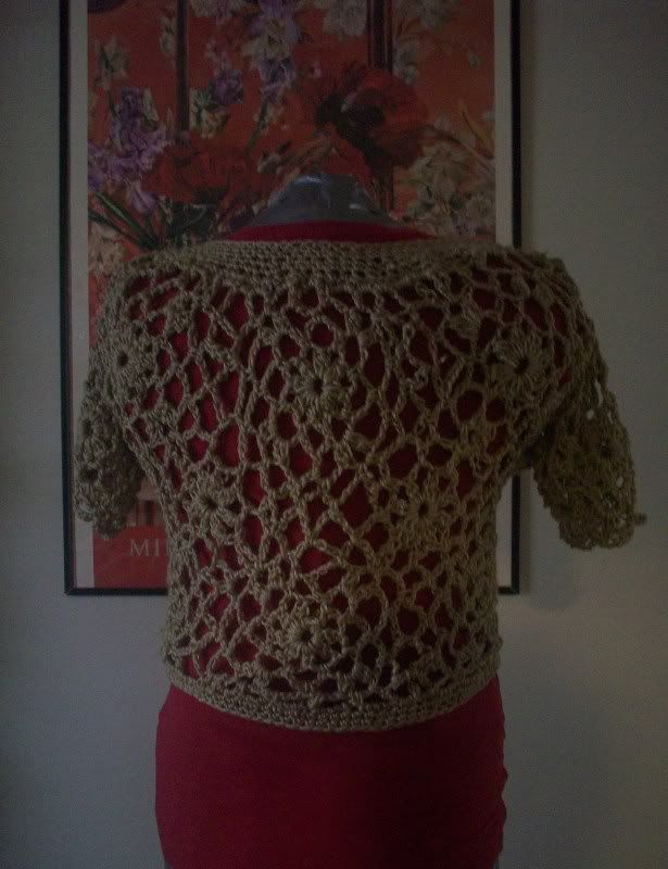 LC1485 Crochet Bolero - Sewing, Needlecraft, Thread, Textile