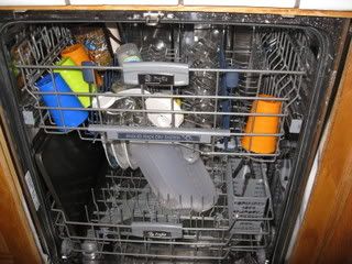 Dishes, dishes, everywhere!