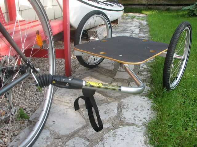 diy trail trekker kayak cart