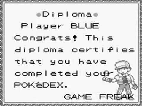 pokemon master certificate