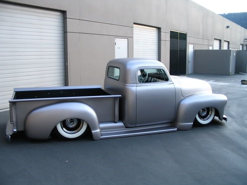 The Chopped'53 Chevy pickup