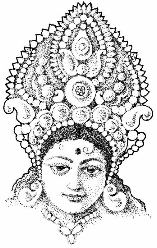 Coloring pages for Durga Puja | Hindu Mommy