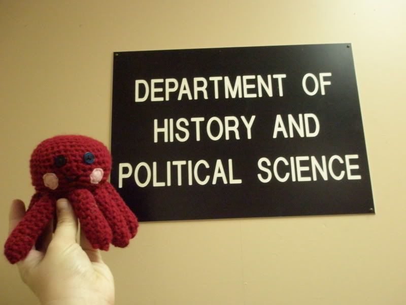 Well...technically it's History and International Studies now...but that sign is old. :P