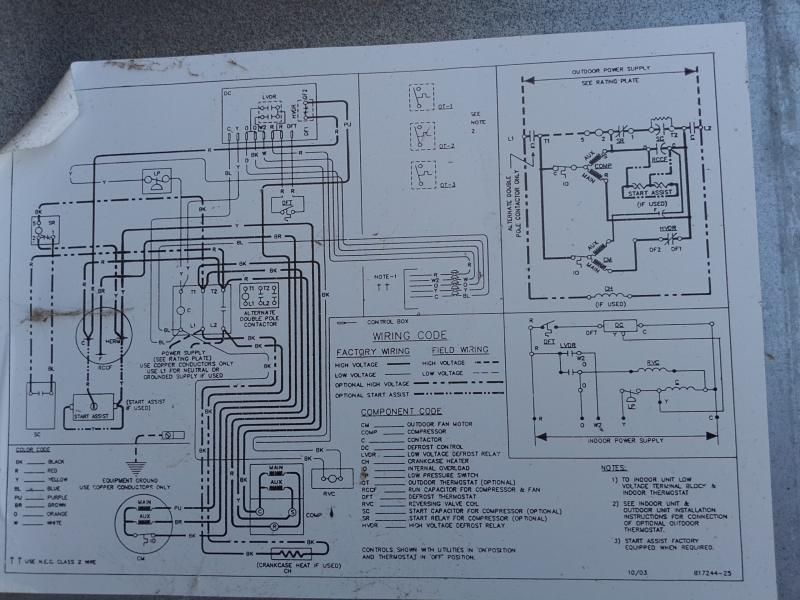 AC Help!!! Outside unit fan runs backwards after power surge! - The
