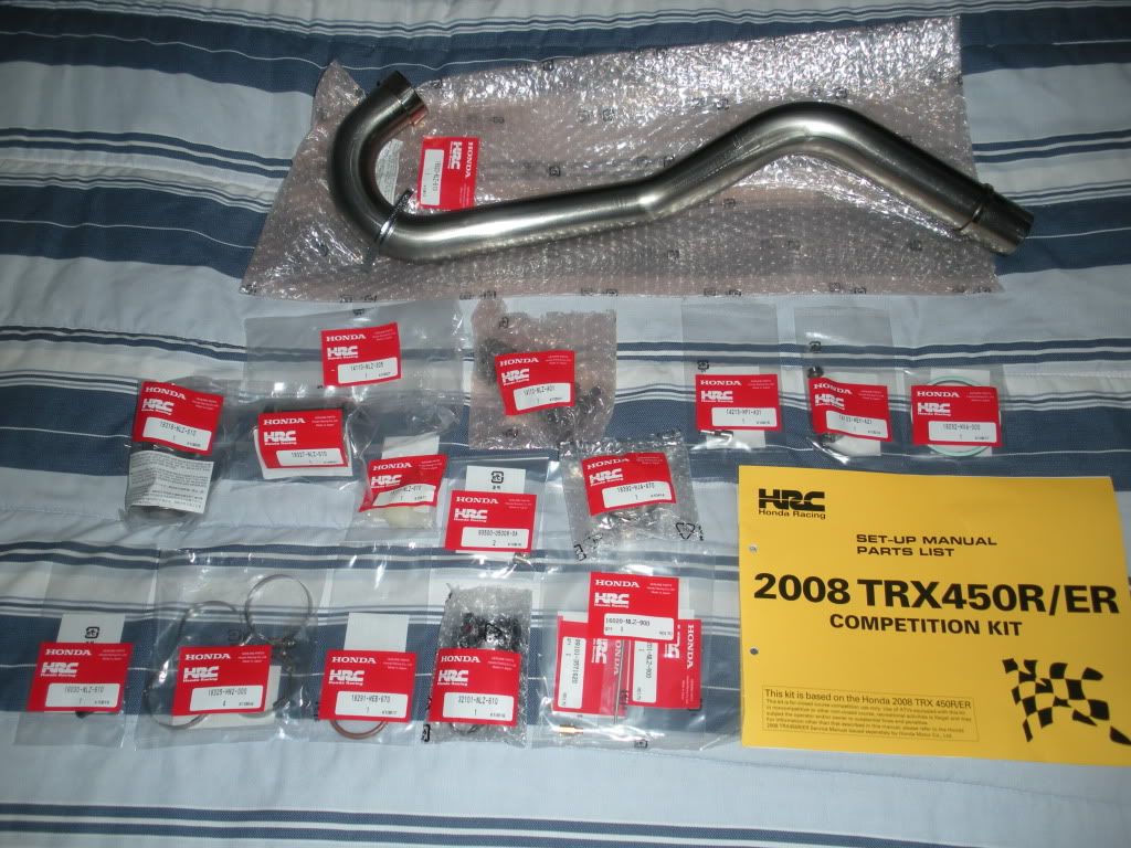 HRC KIT for the 20082009 TRX450ER Honda TRX 450R