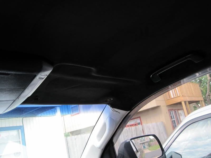 New Headliner and custom speaker pods Toyota Tundra