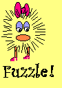Drawing of a Dancing Fuzzle