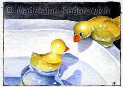 Just Ducky ACEO