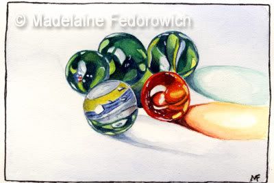 Marbles #2 ACEO
