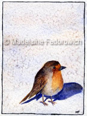 Baby Robin ACEO