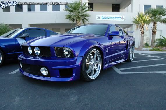 Blue Mustang Pictures, Images and Photos