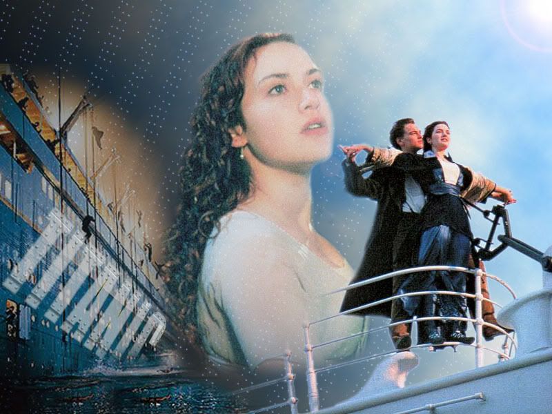 Titanic Wallpaper Kate Winslet Leonardo DiCaprio