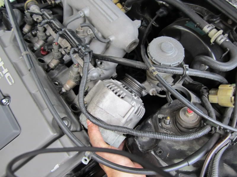 Honda crx alternator removal #5