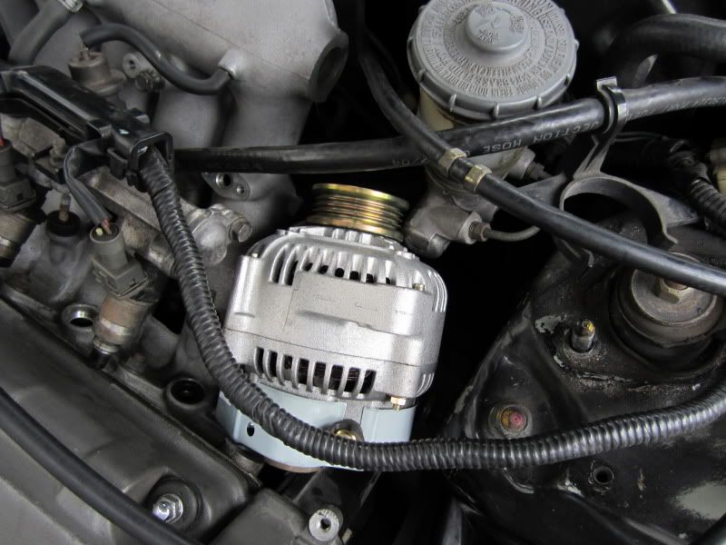 Honda crx alternator removal #4
