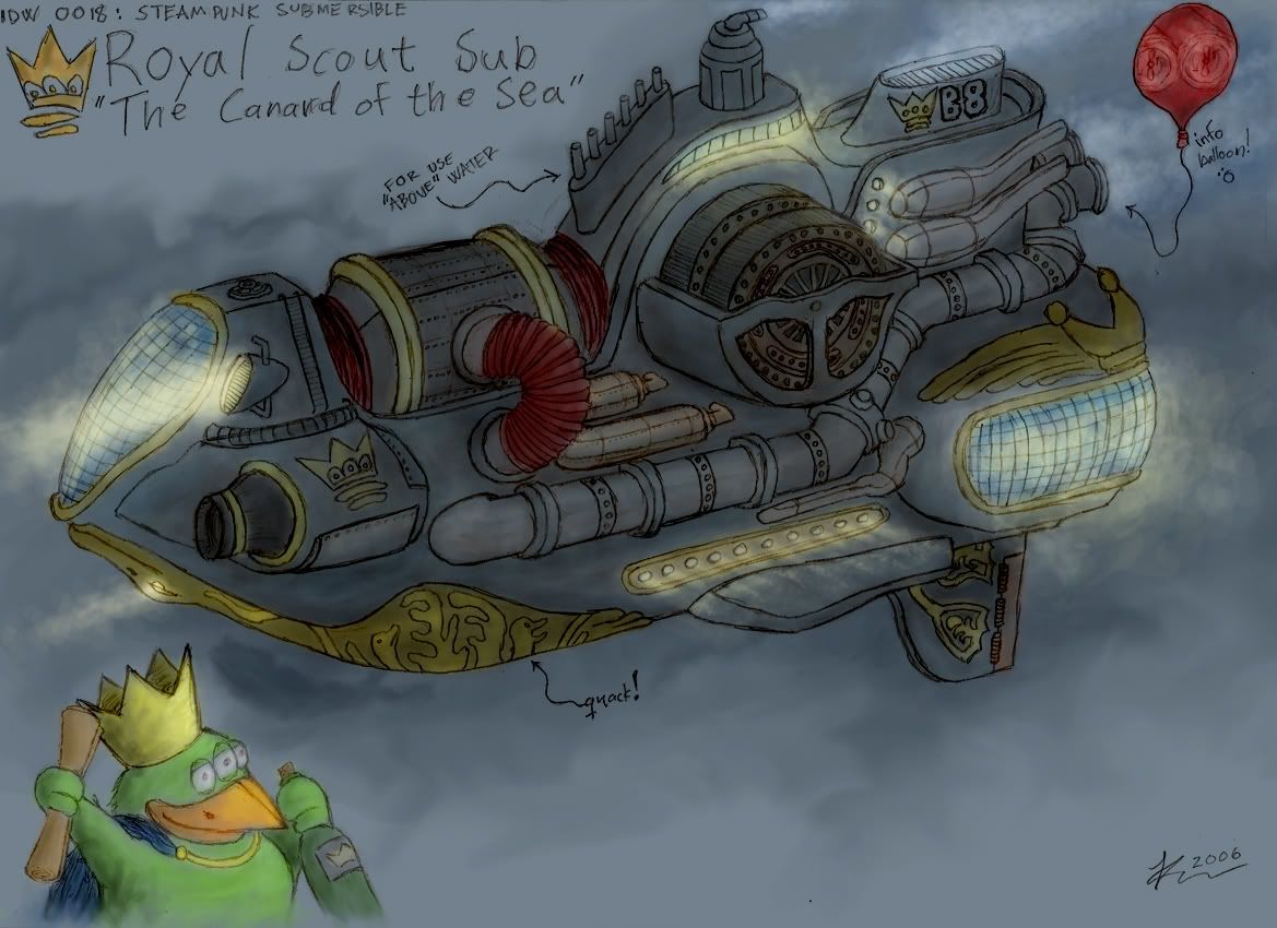 IDW 0018: Steampunk Submersible IDW 0018: Steampunk Submersible