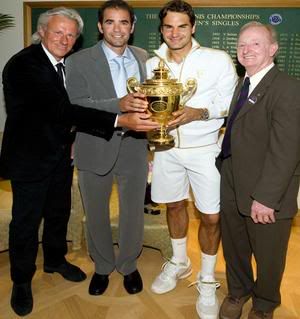 Borg, Sampras, Federer, Laver: For my money, Roger tops them all