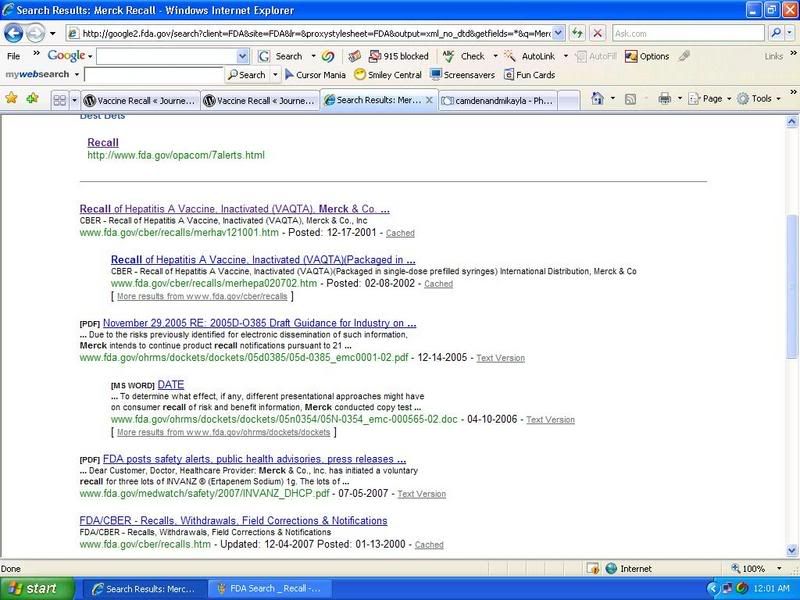 FDA Search