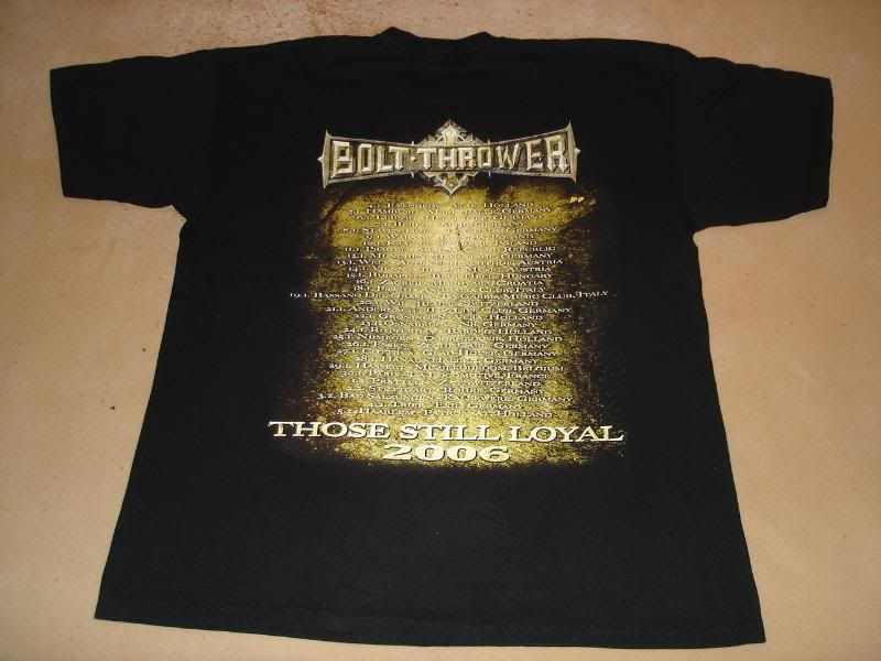 bolt thrower for victory shirt