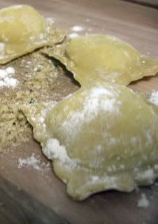 homemade ravioli