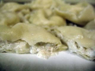 homemade cheese ravioli