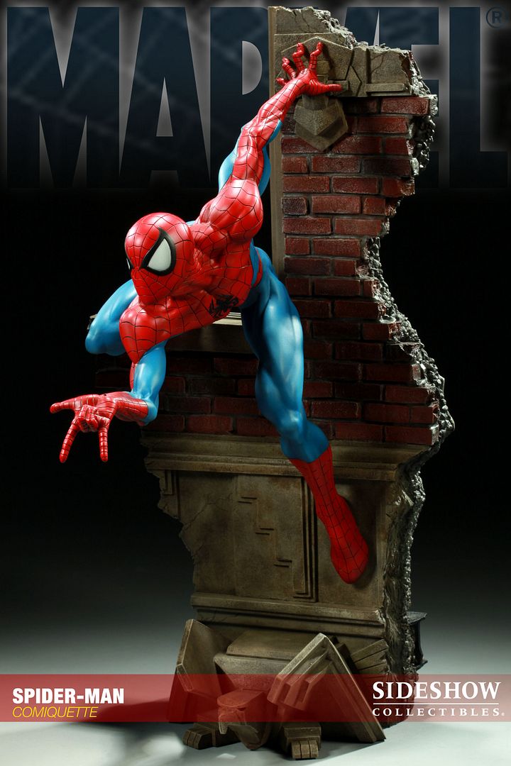 sideshow spiderman comiquette
