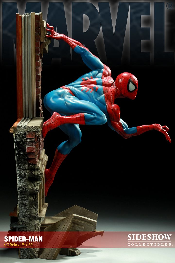 sideshow spiderman comiquette