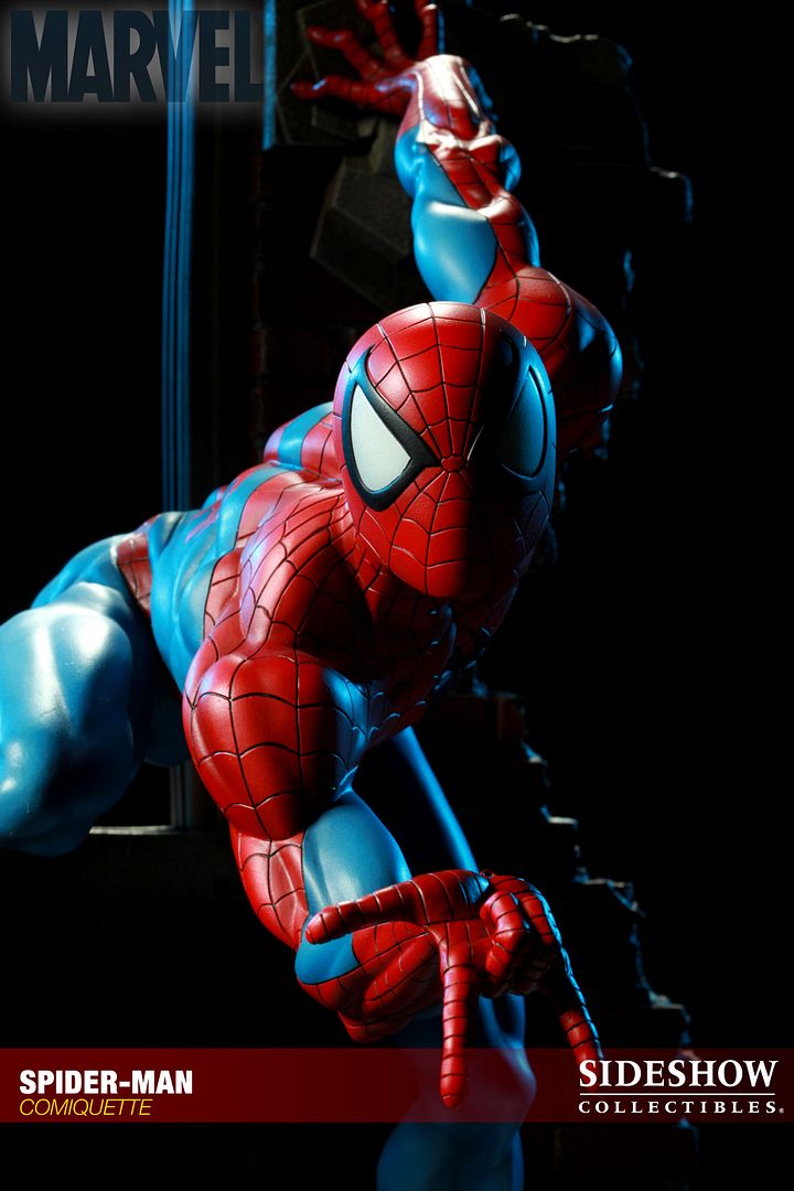 sideshow spiderman comiquette