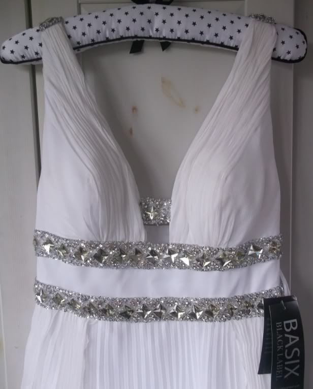 Stunning Jenny Packham style Grecian embellished wedding dress 