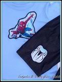 Custom Outfit Jenn~Spiderman Boys shorts set