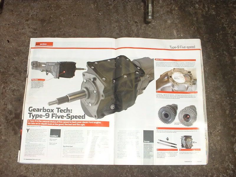 type 9 gearbox front