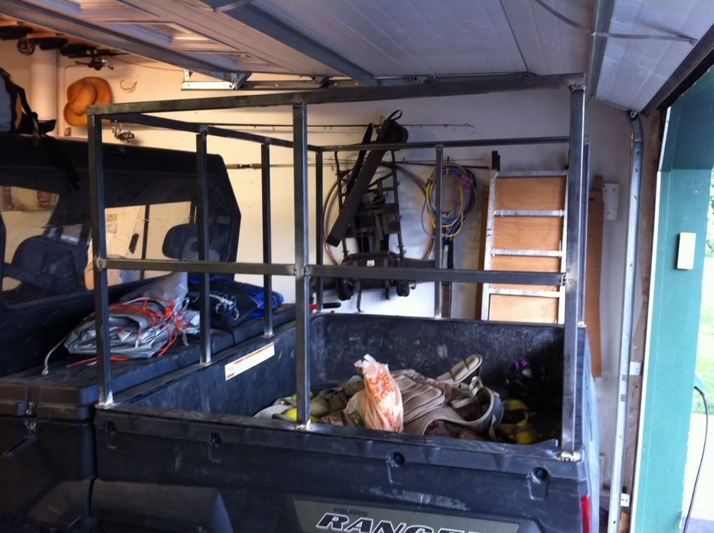 Homemade Ranger Bed Rack Dial up users beware PRC Polaris Ranger Club
