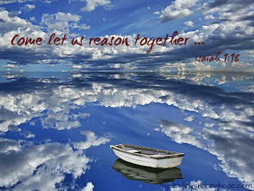 Reason together