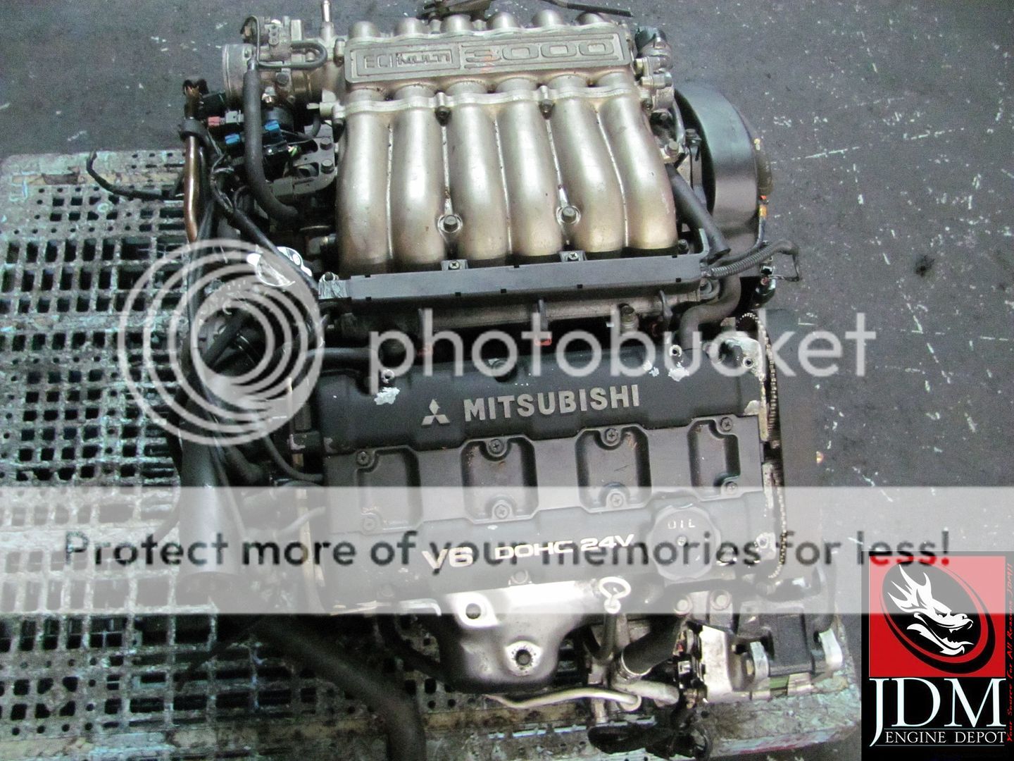 COMPLETE ENGINE ONLY (LONGBLOCK ENGINE AS SEEN IN THE PICTURES)