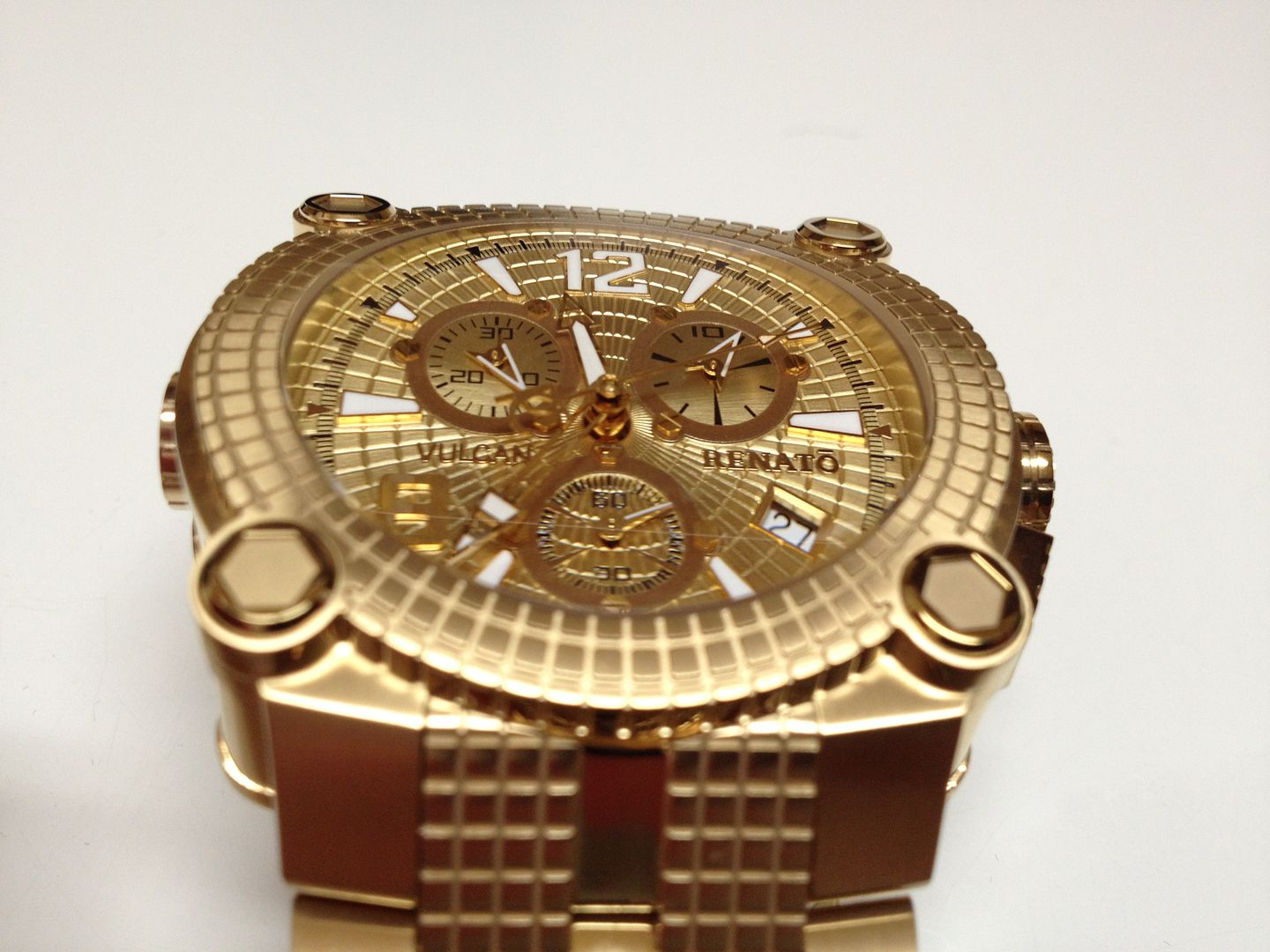 SOLD!!! RENATO VULCAN CHRONO, SWISS ETA 251.272 QUARTZ , Only $150 ...