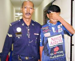 Suboh Othman, 24, will receive a four-stroke caning