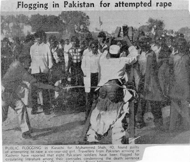 picture of public flogging