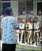 Jamaican schoolboys