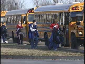 school bus scene