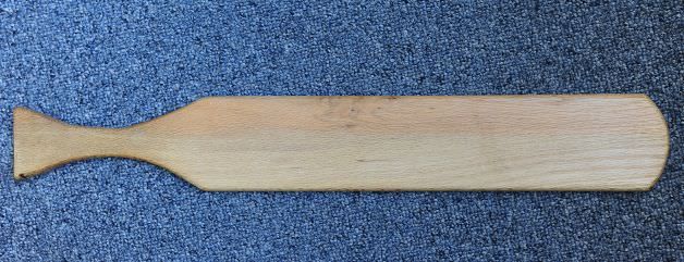 Wooden paddle