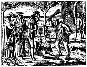 Mediaeval flogging