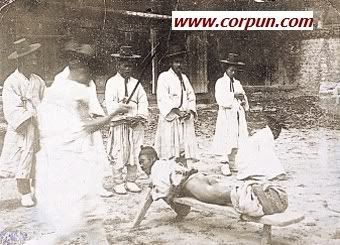 Flogging in Korea - Click to enlarge